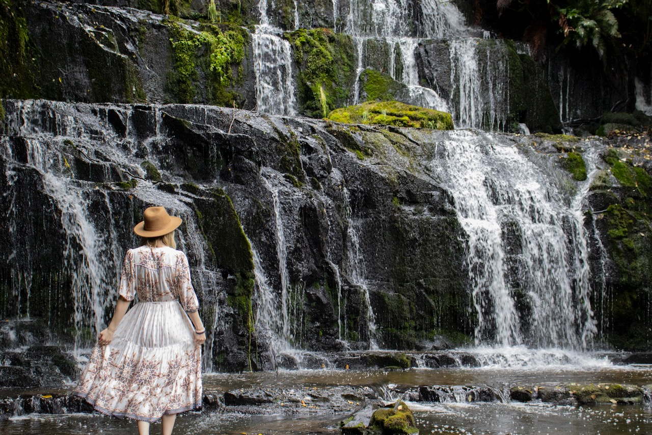 Catlins Waterfalls Purakaunui Falls It S Sarah Lilly